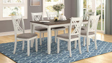 Fortress 7 Piece Rectangular Dining Set – Vintage Vanilla