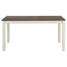 Fortress 7 Piece Rectangular Dining Set – Vintage Vanilla