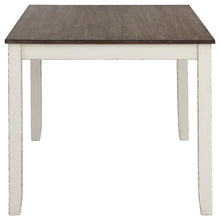 Fortress 7 Piece Rectangular Dining Set – Vintage Vanilla