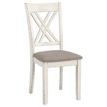 Fortress 7 Piece Rectangular Dining Set – Vintage Vanilla