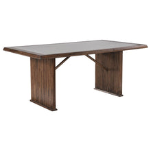 Sherwood 7 Piece Rectangular Dining Table Set – Brown