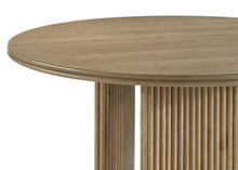 Adina 5 Piece Round Dining Table Set – Barley / Distressed Light Brown