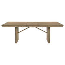 Adina 7 Piece Extension Dining Set – Distressed Light Brown