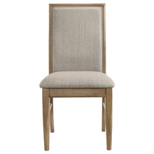 Adina 7 Piece Extension Dining Set – Distressed Light Brown