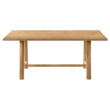 Duncan 7 Piece Rectangular Wood Dining Table Set – Washed Oak