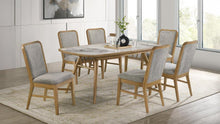 Croyden 7 Piece Rectangular Dining Set – Grey / Weathered Natural