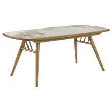 Croyden 7 Piece Rectangular Dining Set – Grey / Weathered Natural