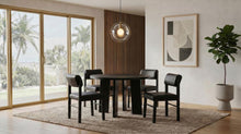 Strouse 5 Piece Dining Set – Black
