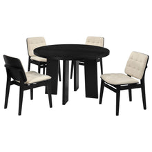 Strouse 5 Piece Dining Set – Black