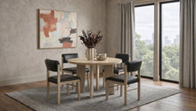 Strouse 5 Piece Dining Set – Natural Oak