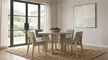 Strouse 5 Piece Dining Set – Natural Oak