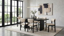 Decker 7 Piece 82-inch Dining Set – Black