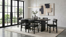 Decker 7 Piece 82-inch Dining Set – Black