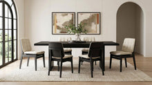 Decker 7 Piece 82-inch Dining Set – Black