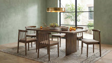 Decker 7 Piece 82-inch Dining Set – Walnut