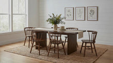 Decker 7 Piece 82-inch Dining Set – Walnut