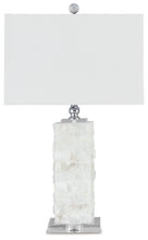 Malise - Alabaster Table Lamp  - White