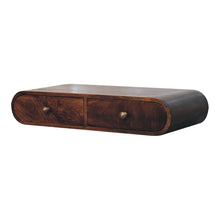 Wall Mounted Console Table - Walnut