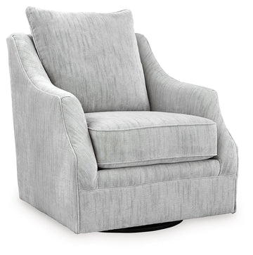 Gubbins - Swivel Accent Chair - Gray