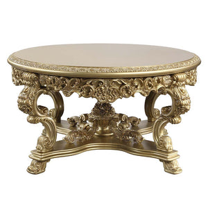 Bernadette - Dining Table - Gold Finish - 32"