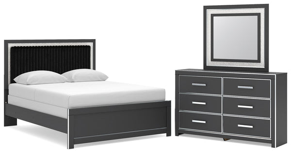 Zuraleus Upholstered Panel Bedroom Set