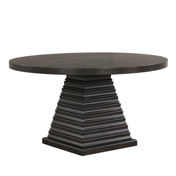 Plateau - Round Dining Top - Rustic Espresso