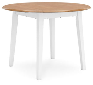 Gesthaven - Round Dining Room Drop Leaf Table