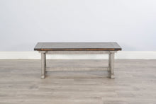 Homestead Hills - Wood Side Bench - Tobacco Leaf / Alpine Gray
