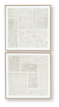 Andorfield - Wall Art Set (Set of 2) - Beige / Black / White