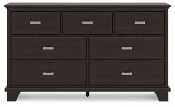 Covetown - Dresser - Dark Brown