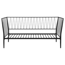 Richland - Metal Twin Daybed Bed Frame - Matte Black
