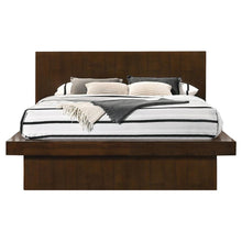 Jessica 5 Piece Queen LED Bedroom Set – Cappuccino