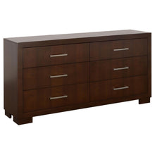 Jessica 5 Piece Queen LED Bedroom Set – Cappuccino