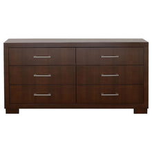 Jessica 5 Piece Queen LED Bedroom Set – Cappuccino