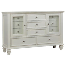 Sandy Beach 5 Piece Queen Bedroom Set – Cream White
