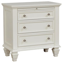 Sandy Beach 5 Piece Queen Storage Bedroom Set – Cream White