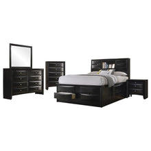Briana 5 Piece Queen Bedroom Set – Black