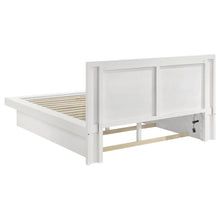 Jessica 5 Piece Queen LED Bedroom Set – Snow White