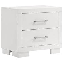 Jessica 5 Piece Queen LED Bedroom Set – Snow White