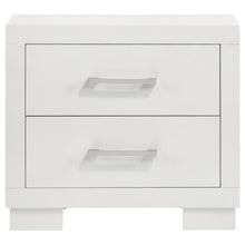 Jessica 5 Piece Queen LED Bedroom Set – Snow White