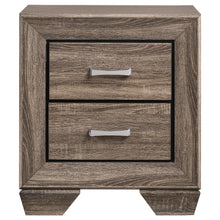 Kauffman 5 Piece Queen Storage Bedroom Set – Washed Taupe