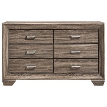 Kauffman 5 Piece Queen Storage Bedroom Set – Washed Taupe