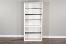 Carriage House - Bookcase / Open - Cottage White / Europen Dark