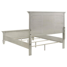 Franco 5 Piece Queen Bedroom Set – Distressed White