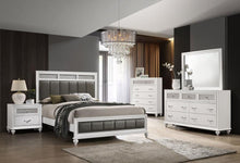 Barzini 5 Piece Queen Bedroom Set – White (Model 205891Q-S5)