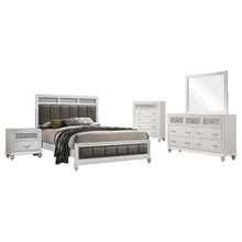 Barzini 5 Piece Queen Bedroom Set – White (Model 205891Q-S5)