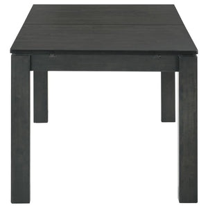 Jakob - Rectangular Extension Leaf Dining Table - Black