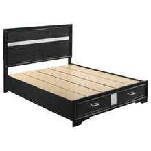 Miranda 5 Piece Queen Storage Bedroom Set – Black