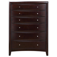 Phoenix - 6-Drawer Chest - Deep Cappuccino