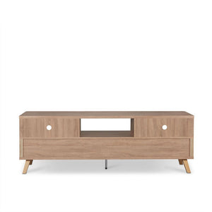 Lakin - TV Stand - Rustic Natural